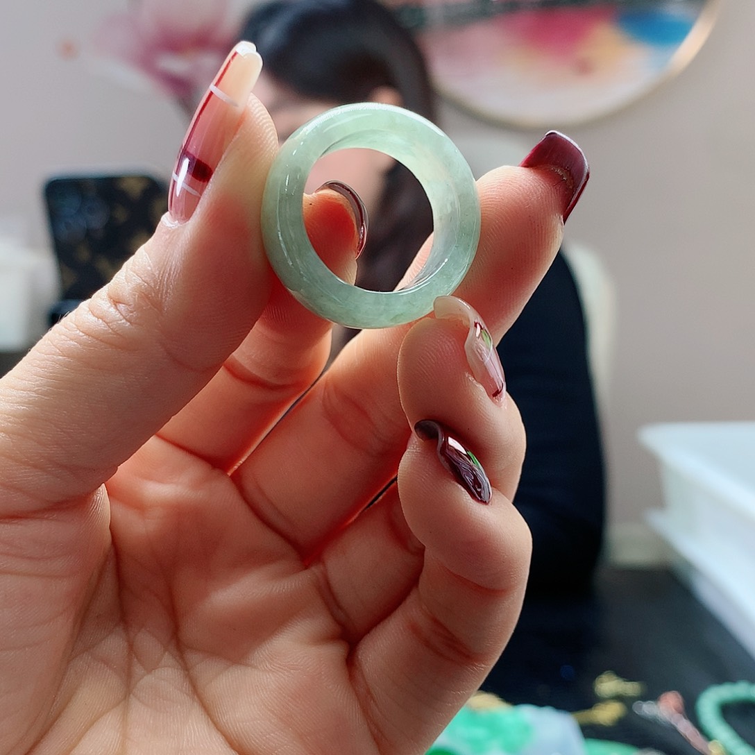 【闪购商品】翡翠戒圈未镶嵌，
