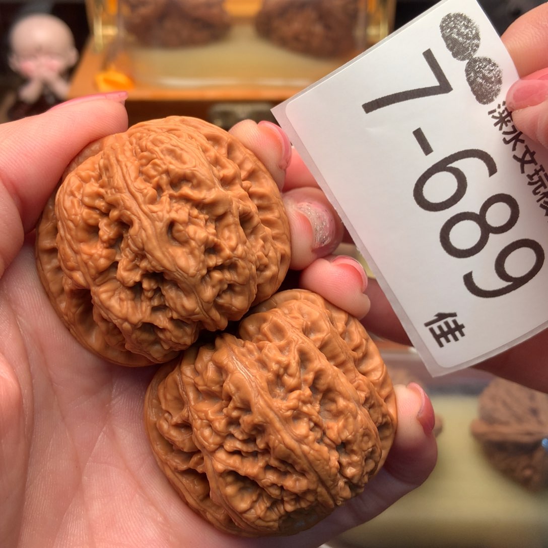 文玩核桃把件43粗筋