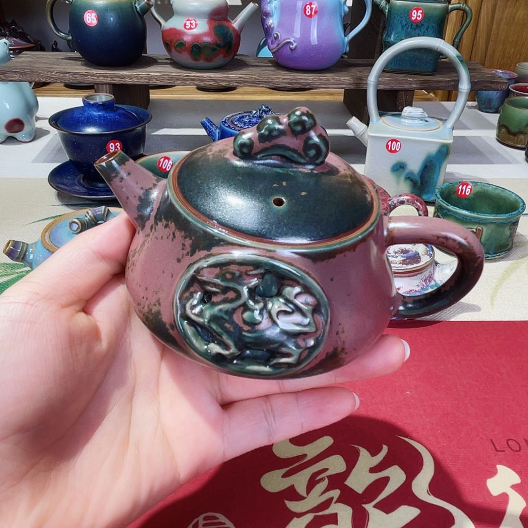 壶禹州钧瓷艺术作品