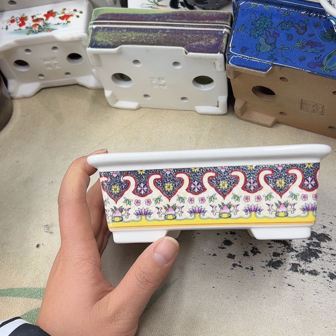 紫砂花盆565号瑕疵15/12/5cm