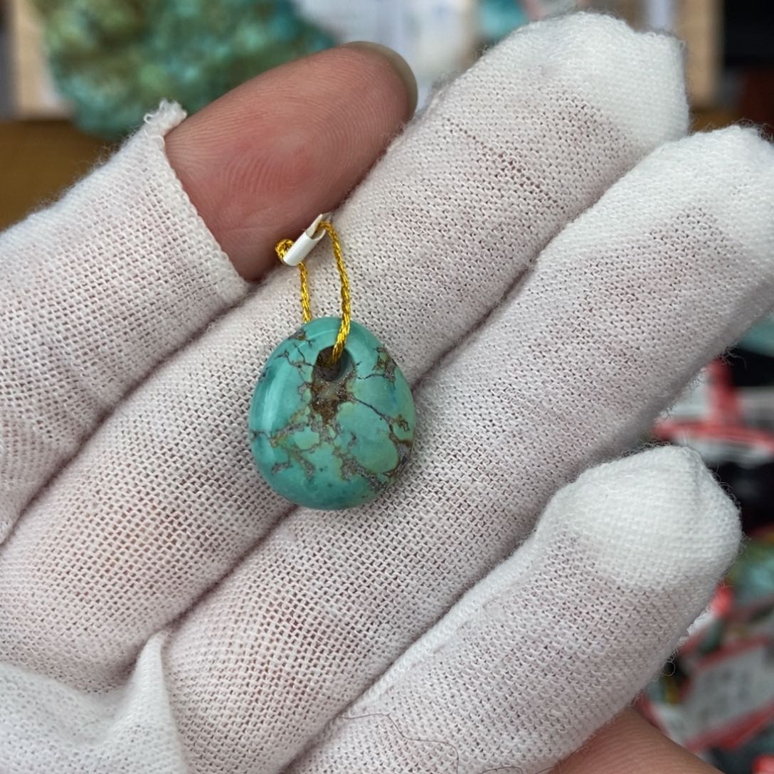 绿松石珠宝奇石未镶嵌