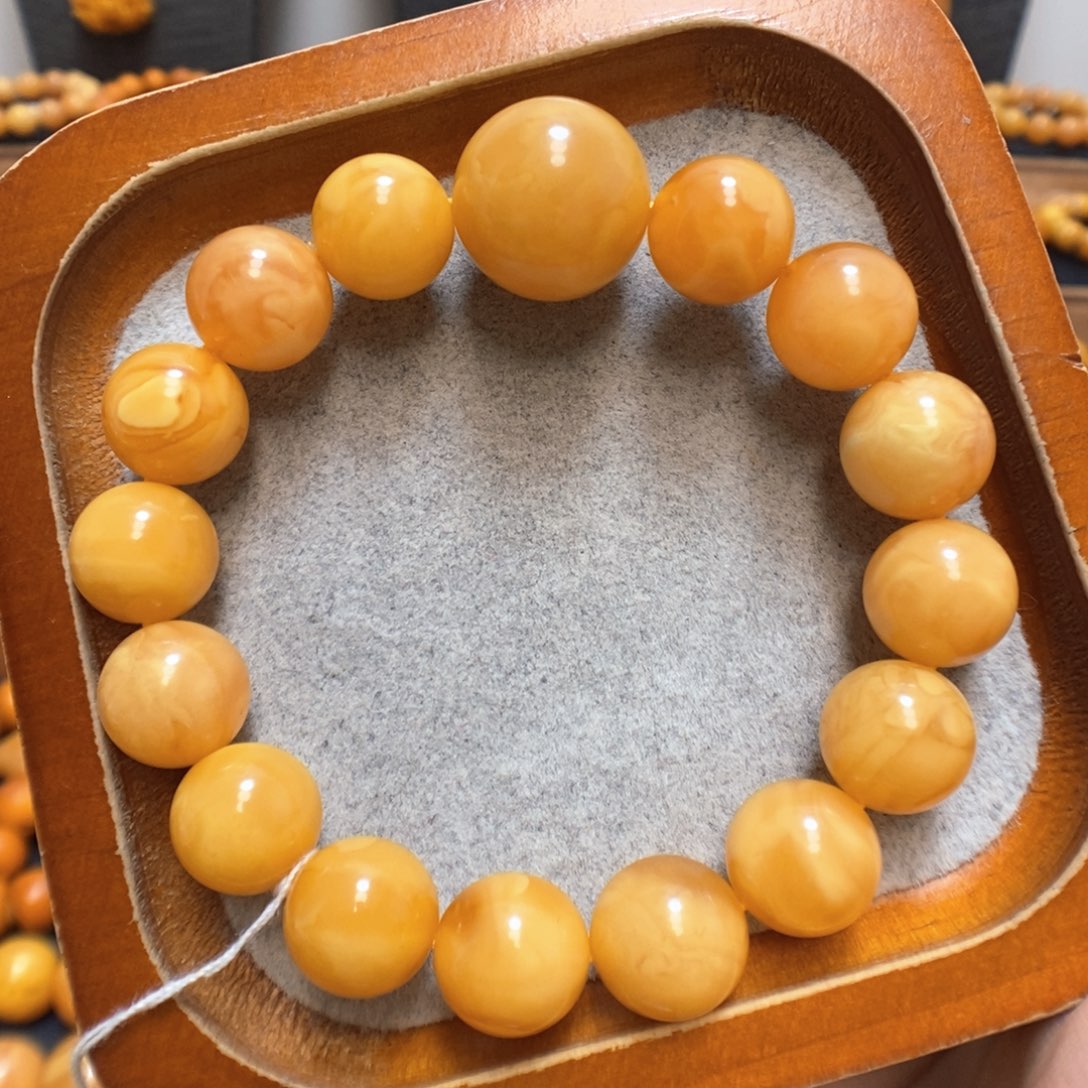 未镶嵌蜜蜡手链养***猫蜜蜡