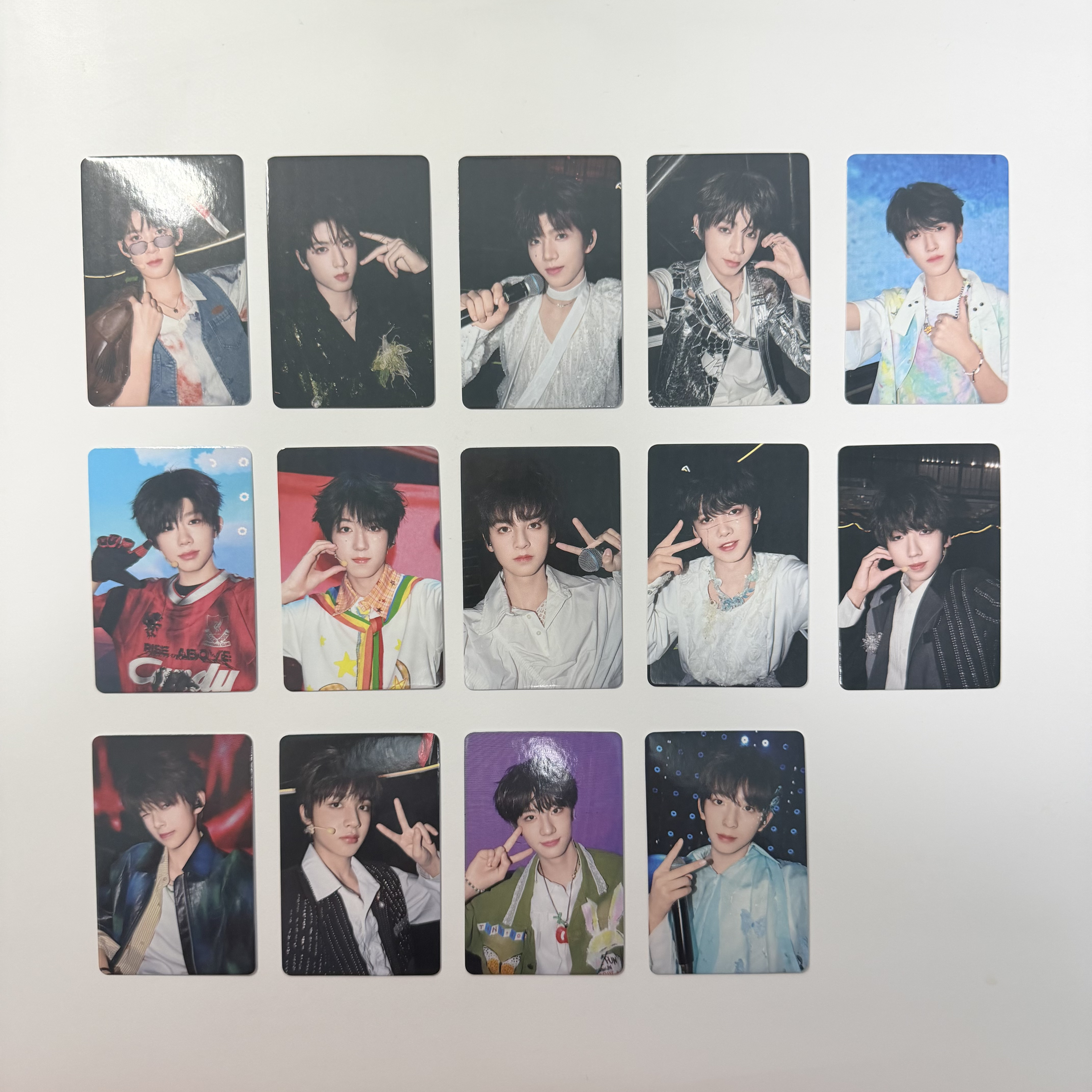 （标价直拍）肆意明信片家族款卡面2单人set明星周边