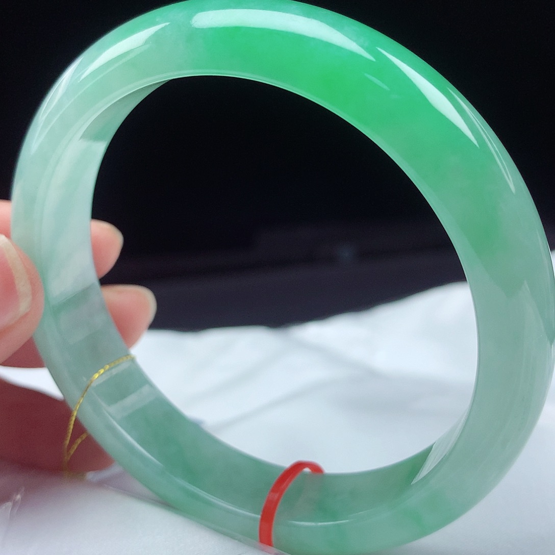 未镶嵌手镯翡翠60圈2742性价比高巨美