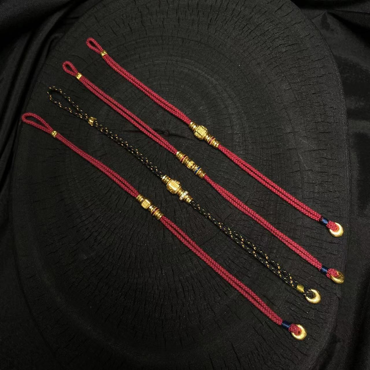 禾乐足金4mm盘缠金设计款 G0
