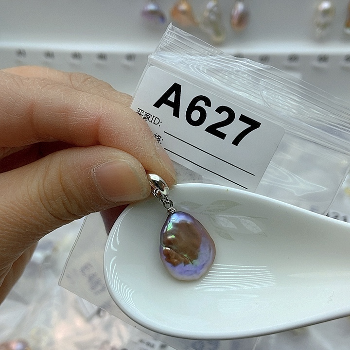 淡水珍珠颈饰银S925镶嵌