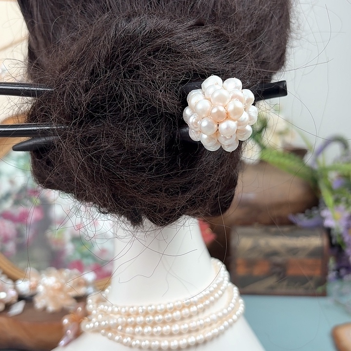 发饰未镶嵌淡水珍珠