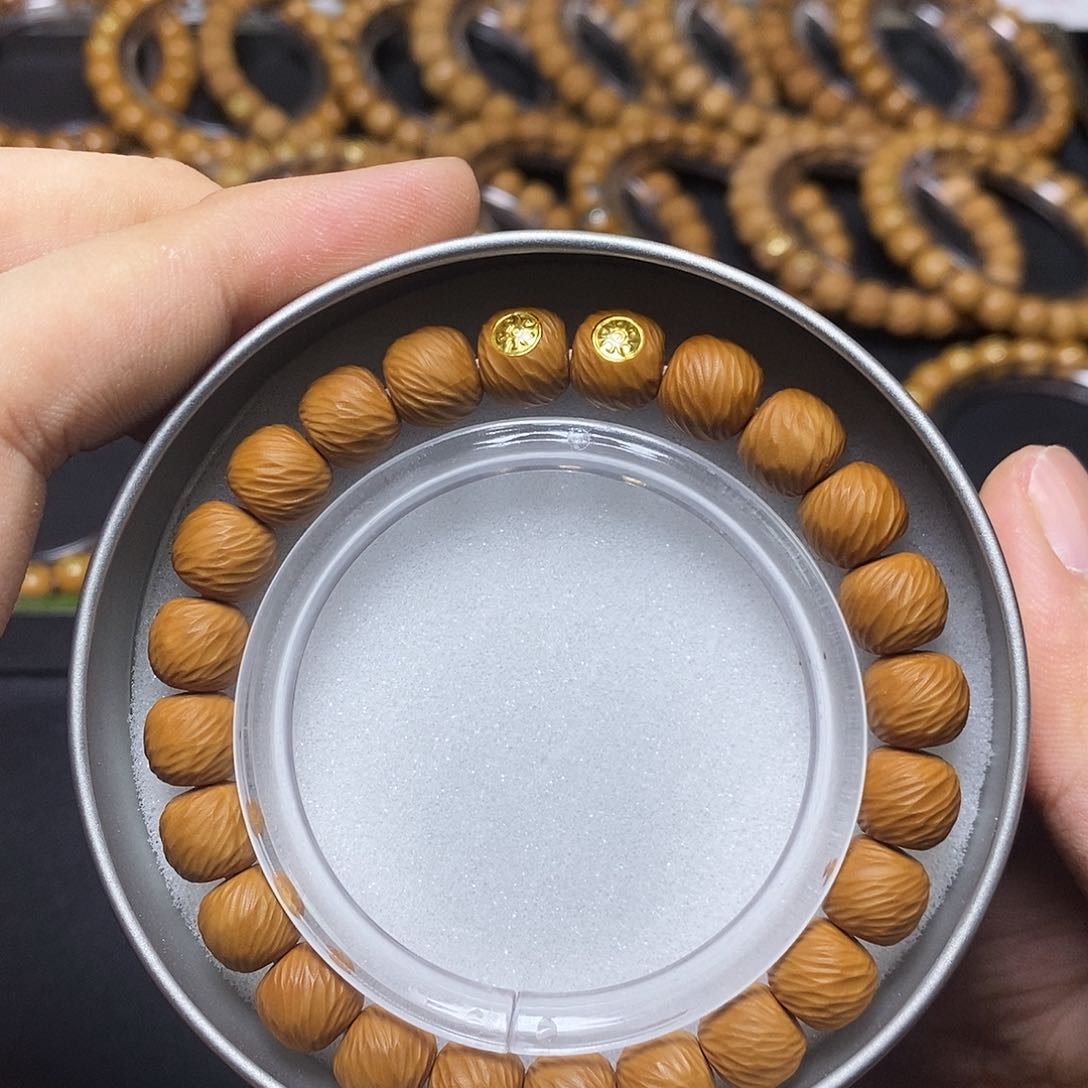 猴头核桃手串18k千刃云锦10左右单号55