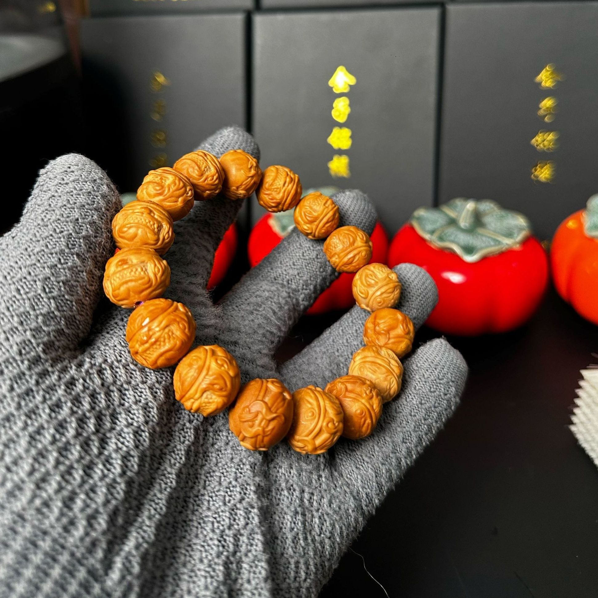 【盲僧 体验款】猴头手串猴头雕刻练手串