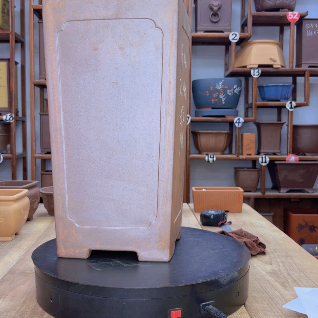 紫砂花盆旺*微瑕放漏