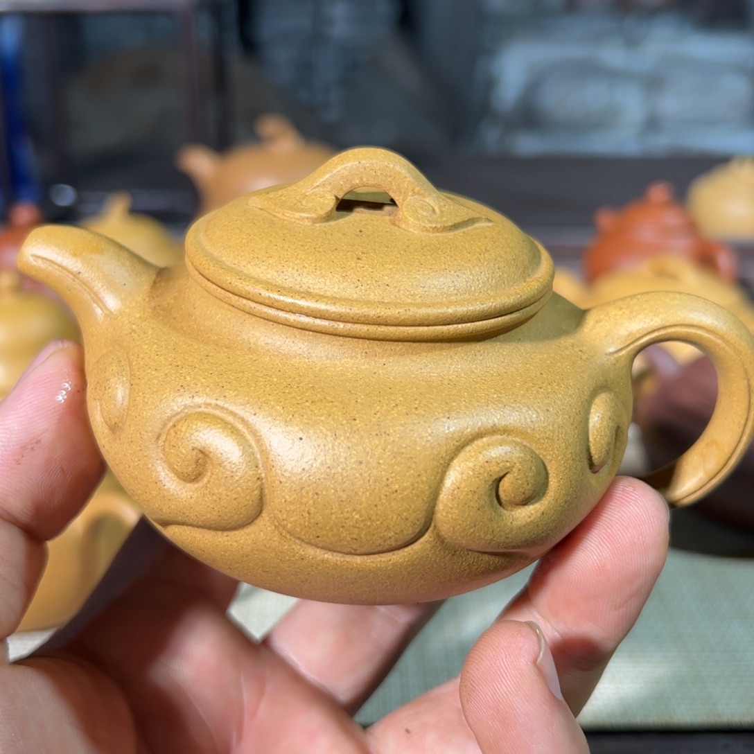 一***耕紫砂茶壶全手制作