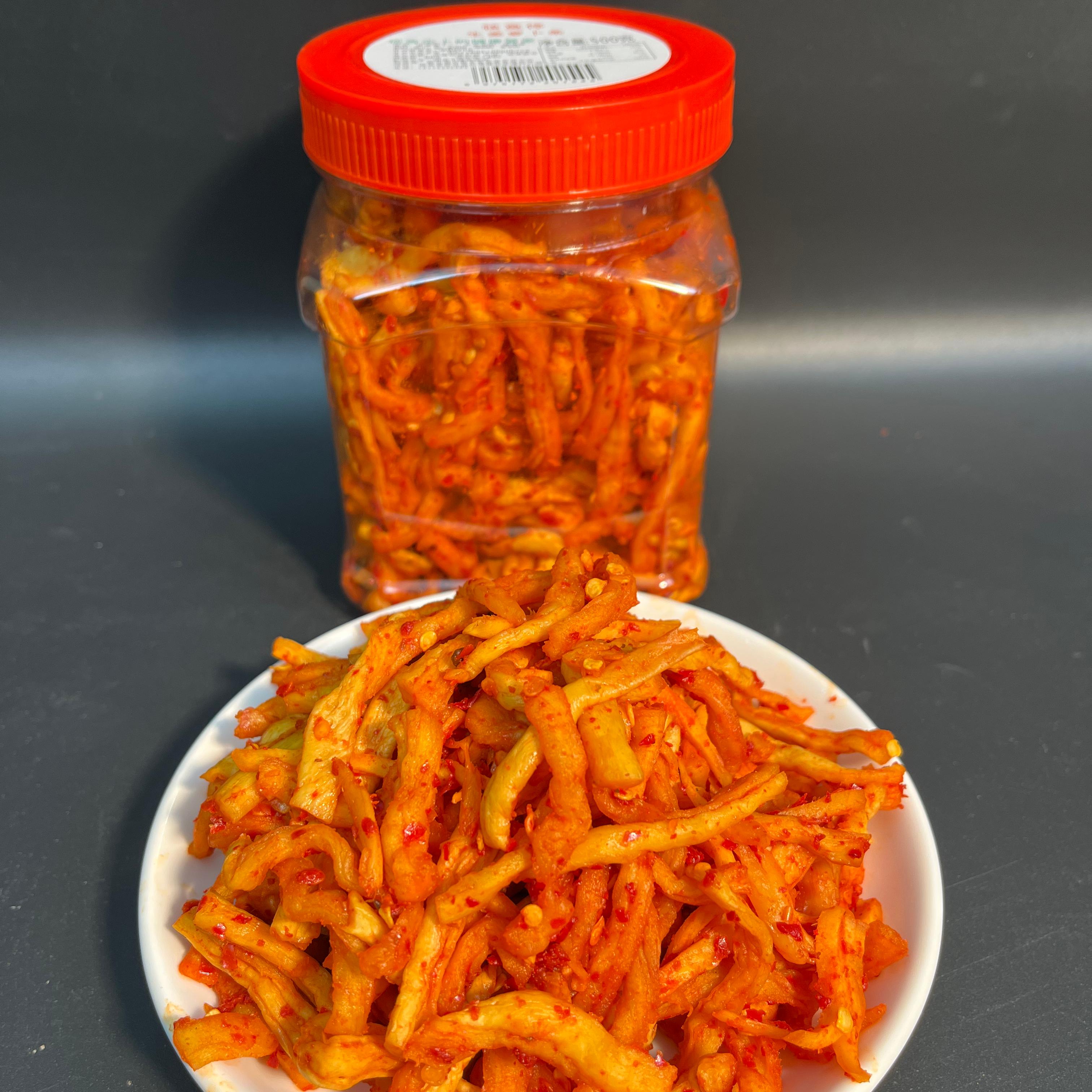 农家风味手工制作香辣开胃下饭生姜萝卜条500克