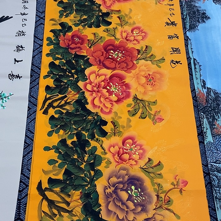 小周画廊的直播间