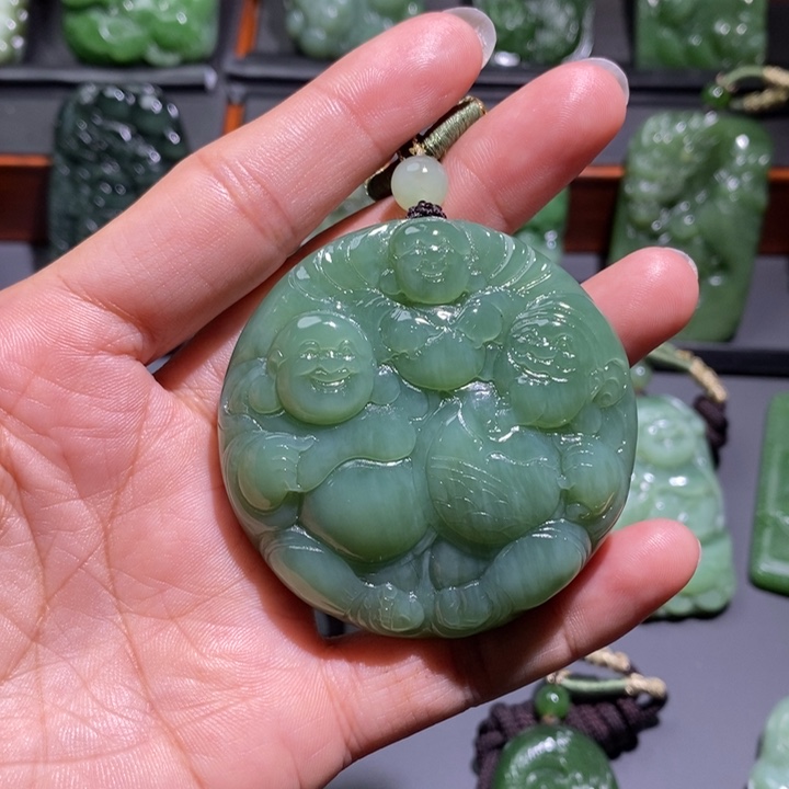 和田玉挂件未镶嵌