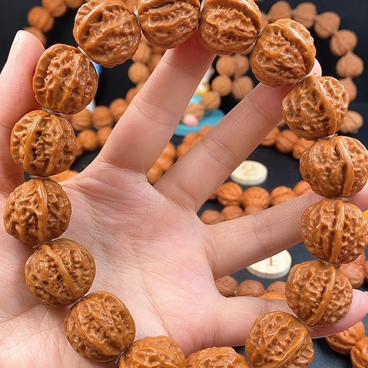 文玩核桃手串官帽手持