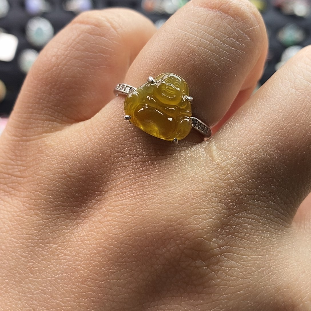 范***t翡翠未镶嵌戒指翡翠