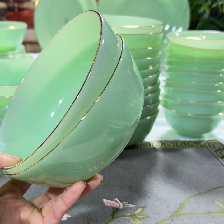 景德镇陶瓷景德镇陶瓷6.5寸2个