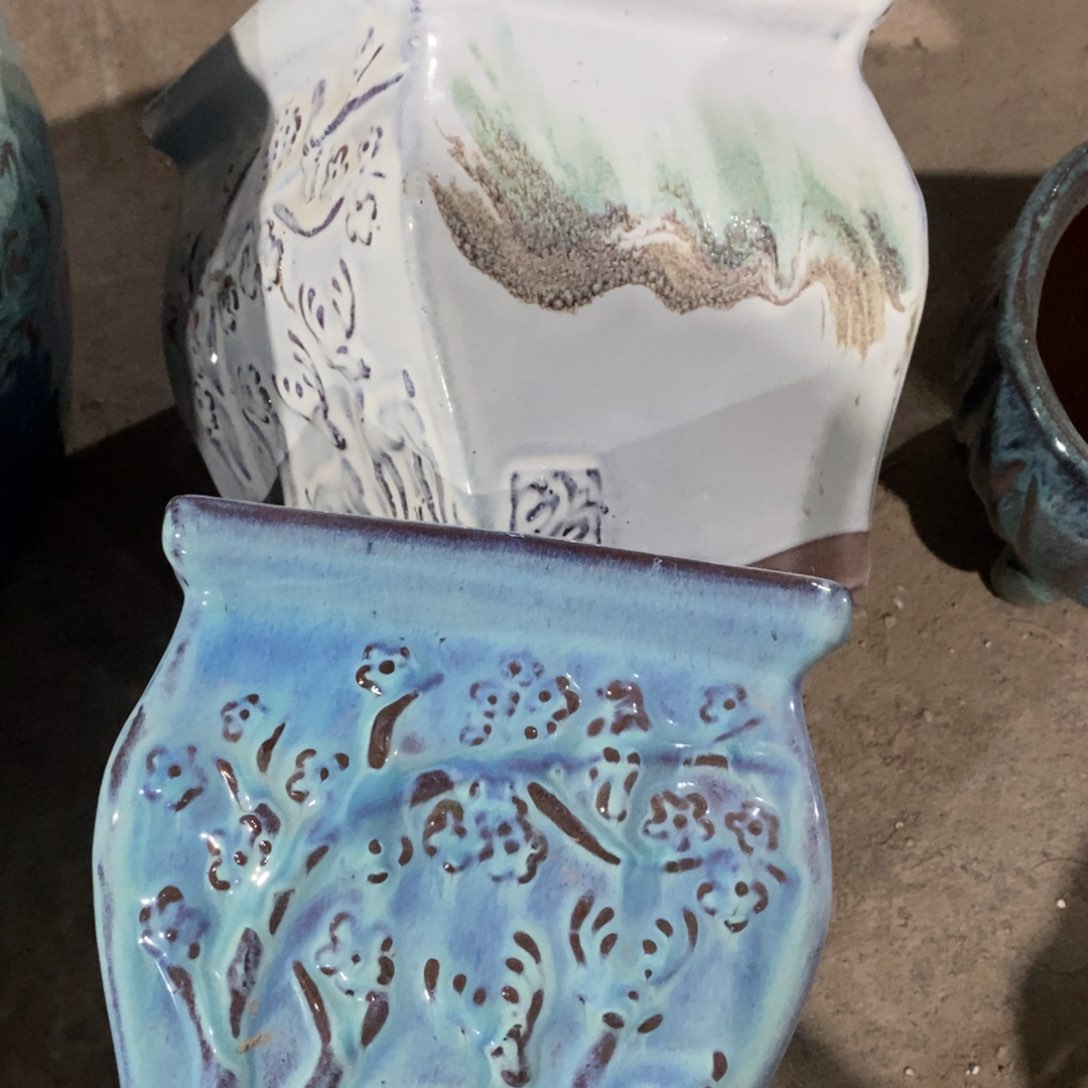 红陶瑕疵15-16两个