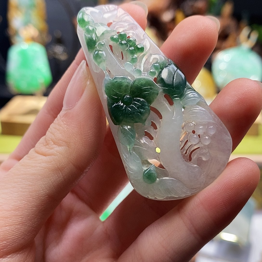 定制翡翠未镶嵌翡翠A货一物一证