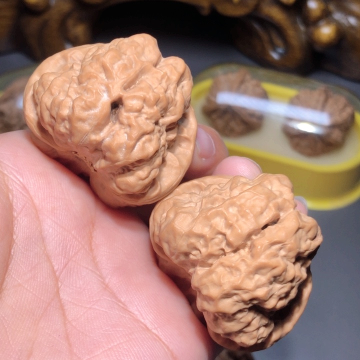 文玩核桃把件41蛤蟆头