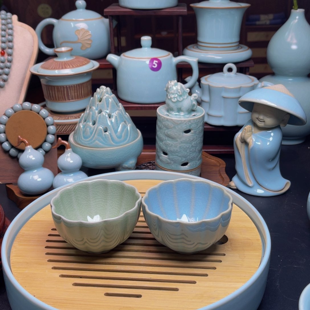 【闪购商品】摆件陶原产地证，正品窑口，茶器，珠串