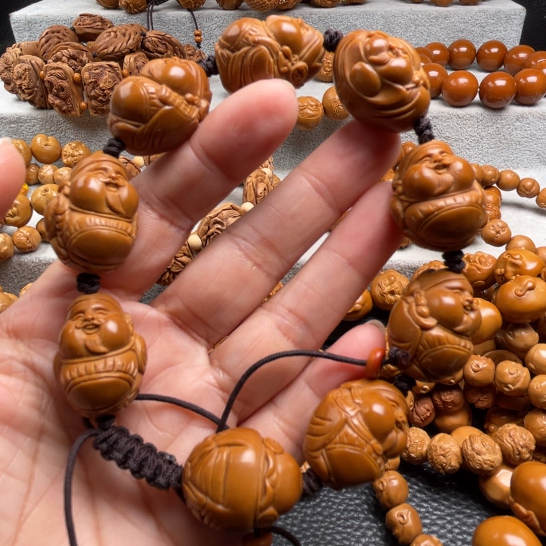 橄榄核手串/手链财神