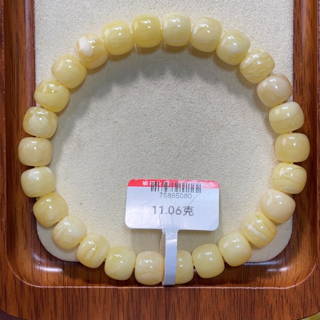 蜜蜡手链未镶嵌蜜蜡