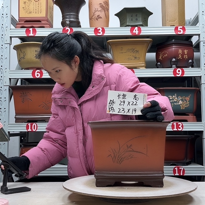 花盆紫砂紫砂花盆