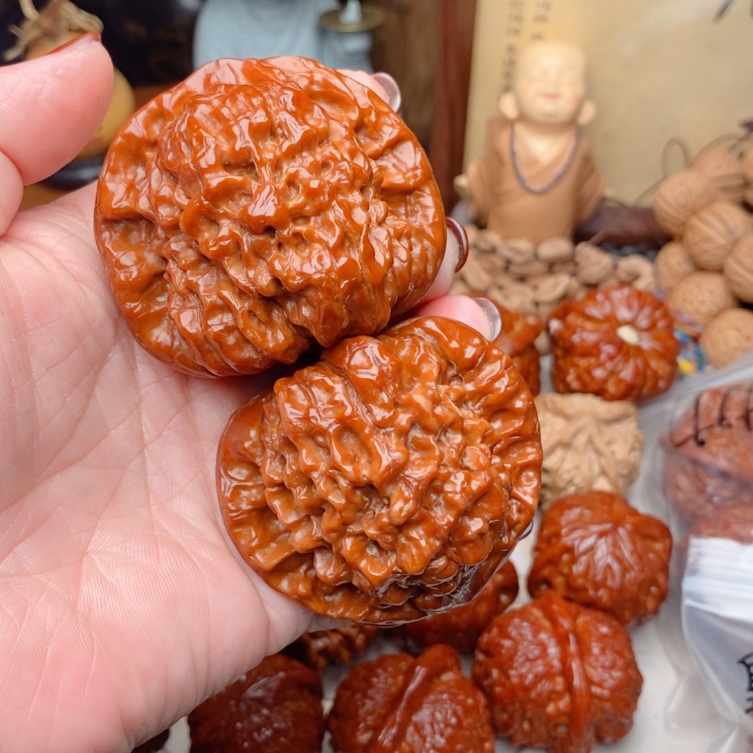 吊坠文玩核桃决**肥龙鼎