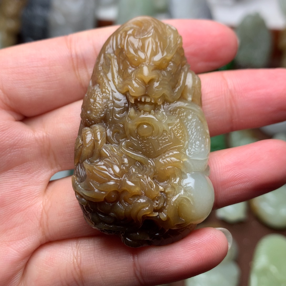 和田玉挂件未镶嵌