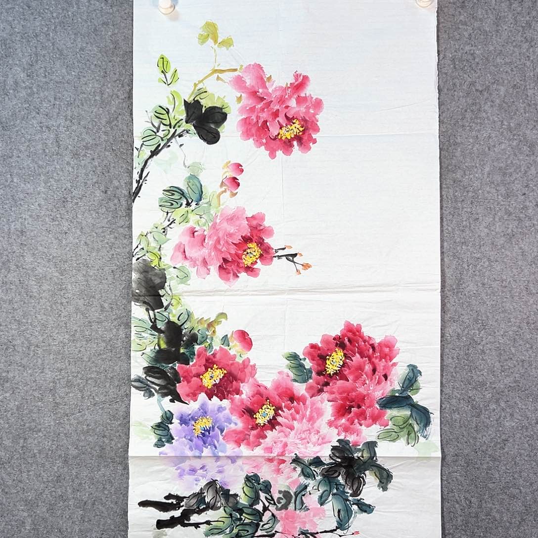 国画192 花鸟等各种花卉品种的