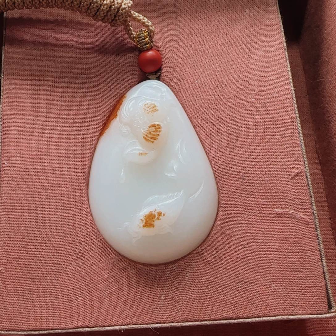 和田玉挂件未镶嵌