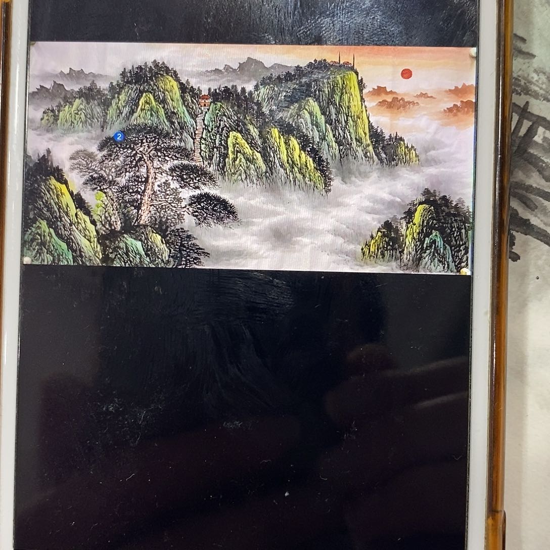 国画画画真的画画画