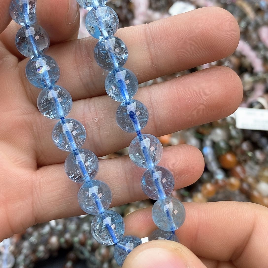 托帕石手链未镶嵌手链