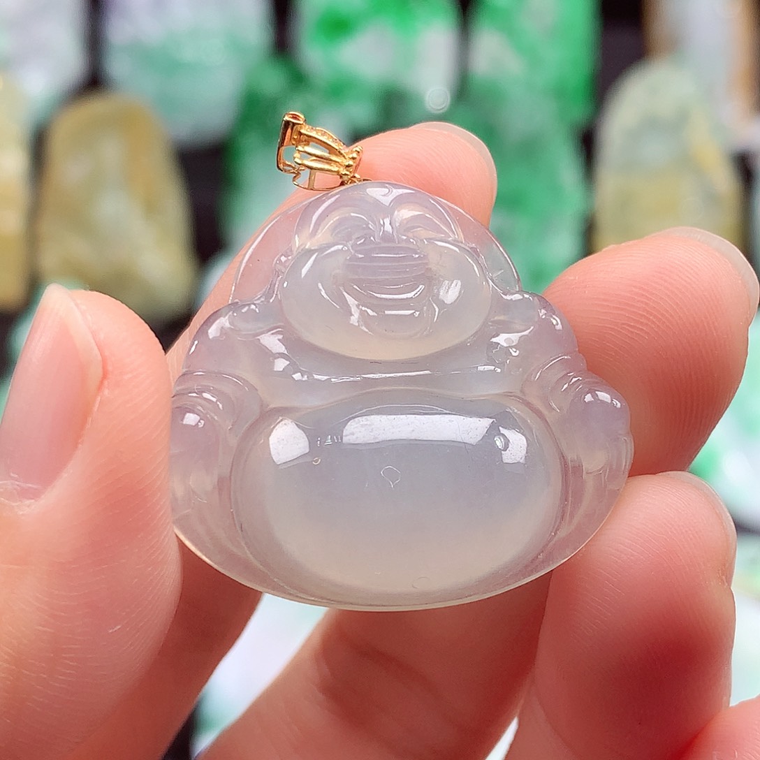翡翠颈饰未镶嵌翡翠吊坠
