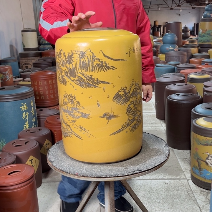 茶叶罐紫砂茶叶罐