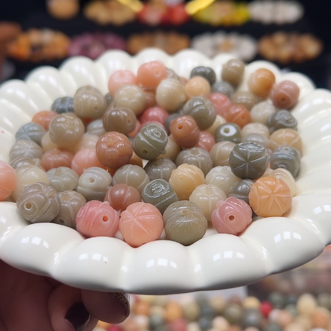 菩提根/象牙果手串多宝南瓜啦布布23颗