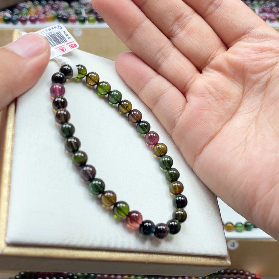 手串未镶嵌碧玺6.3mmmmmmmm