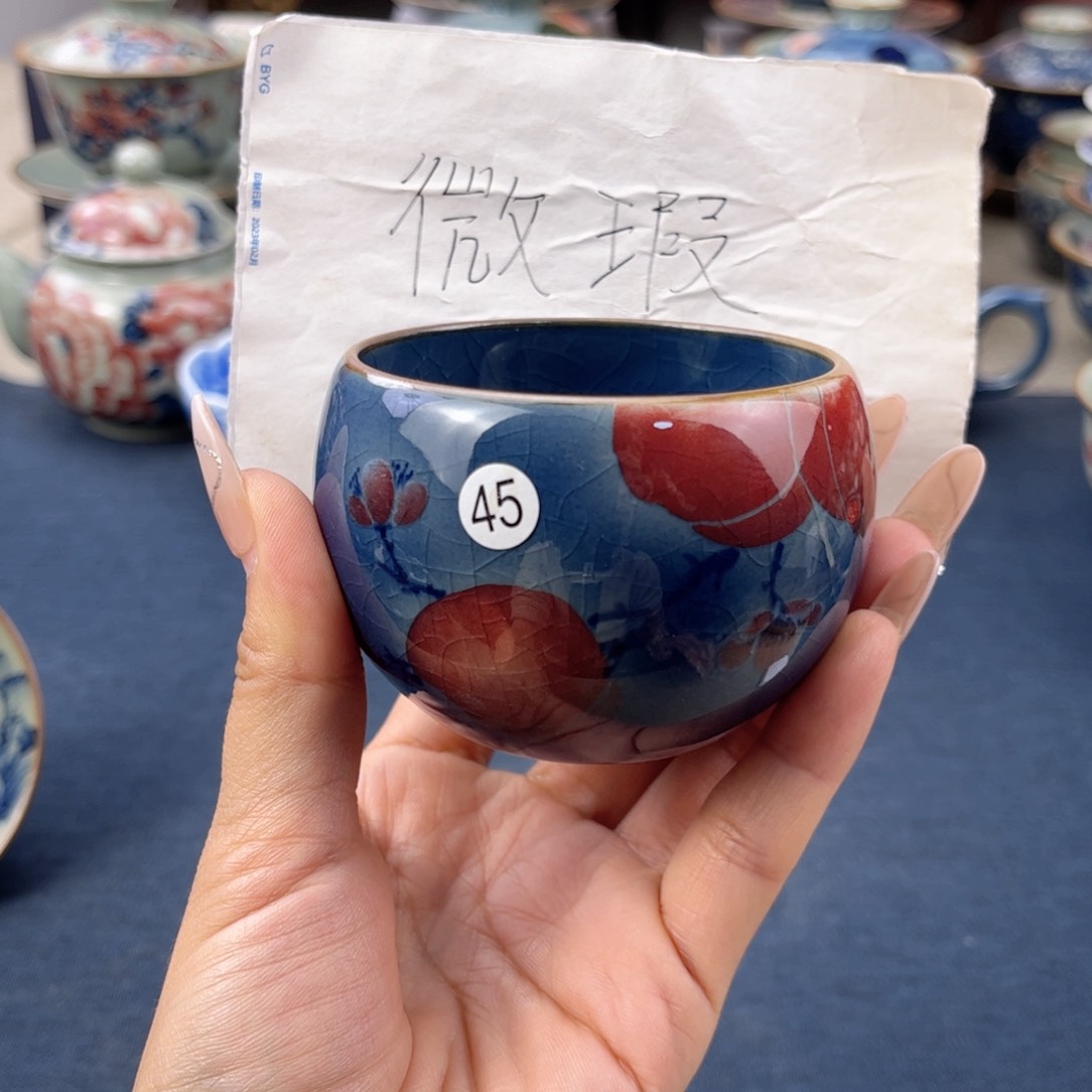 杯景德镇手绘手工茶具