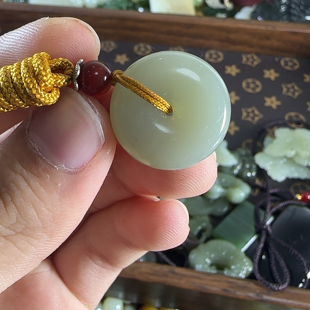 和田玉手链未镶嵌29