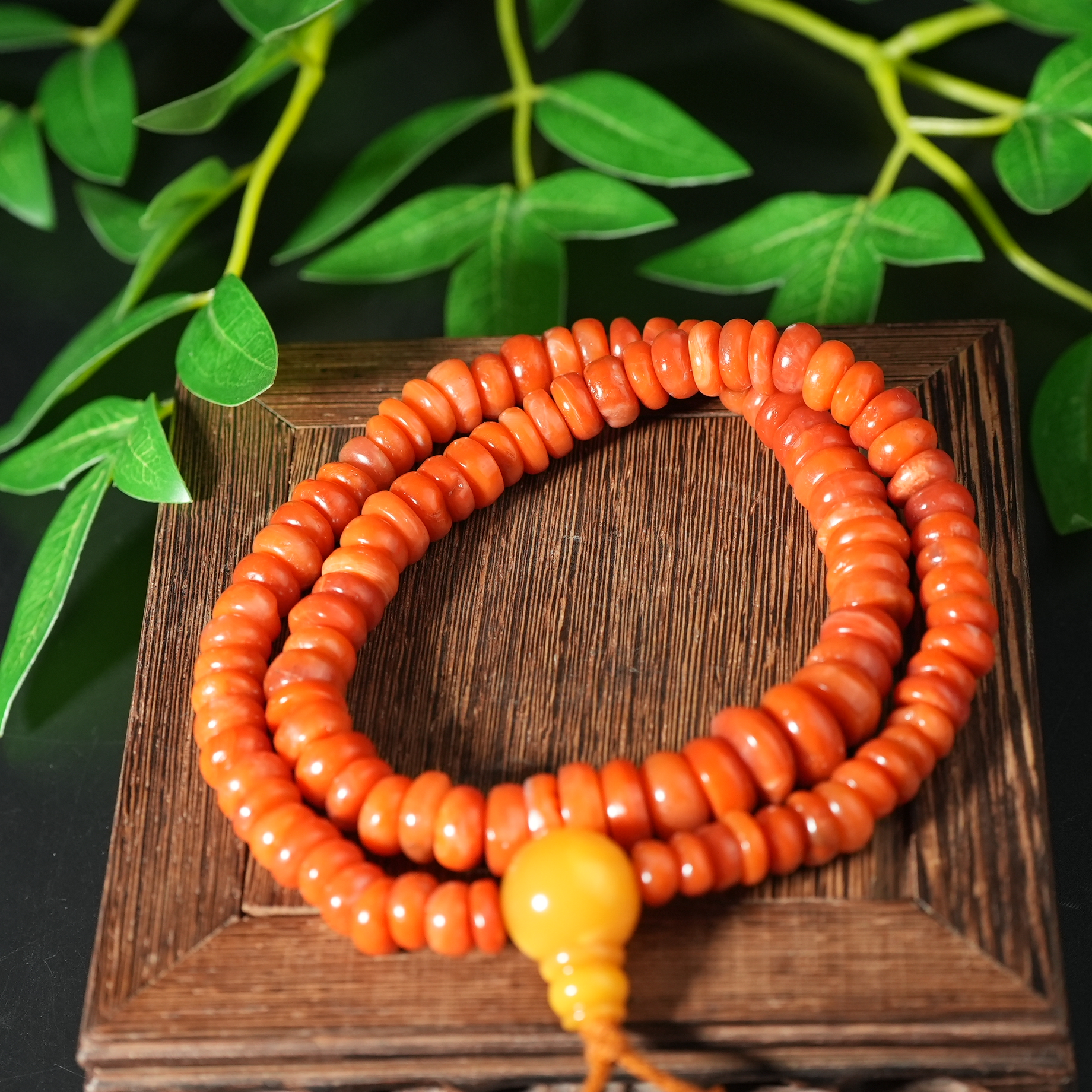 十九世纪南红玛瑙念珠AABS2504153011