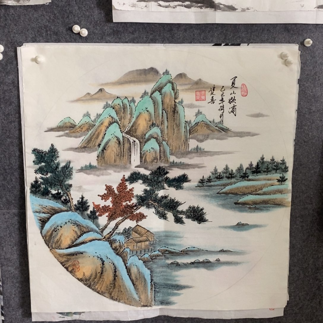 国画纯手写手绘作品11