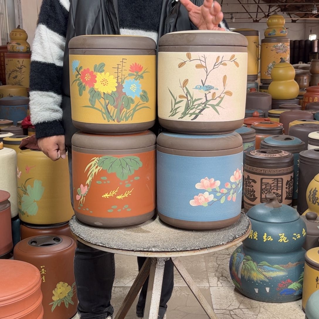紫砂茶叶罐茶叶罐