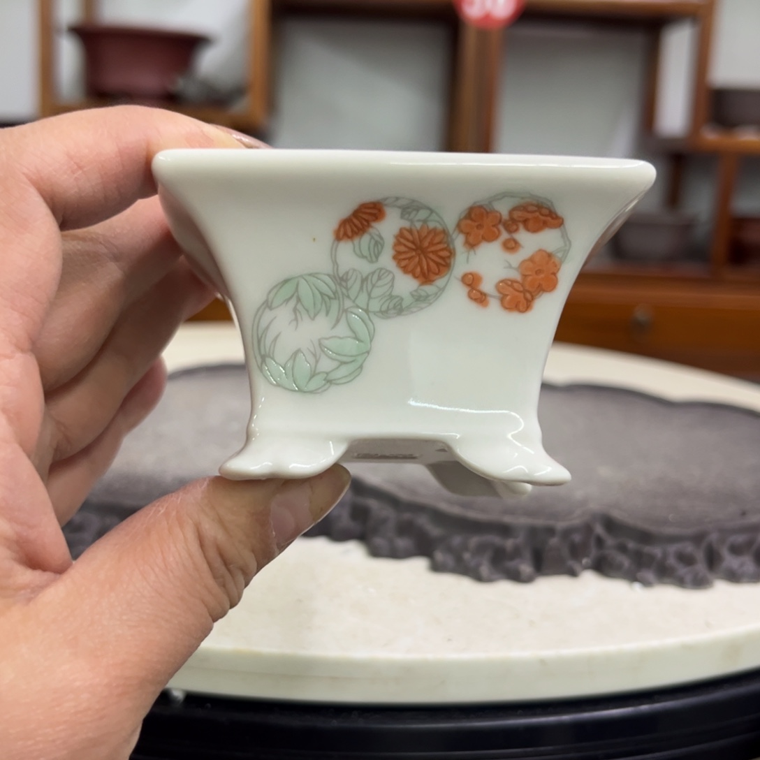 紫砂花盆瑕疵5-8。。。