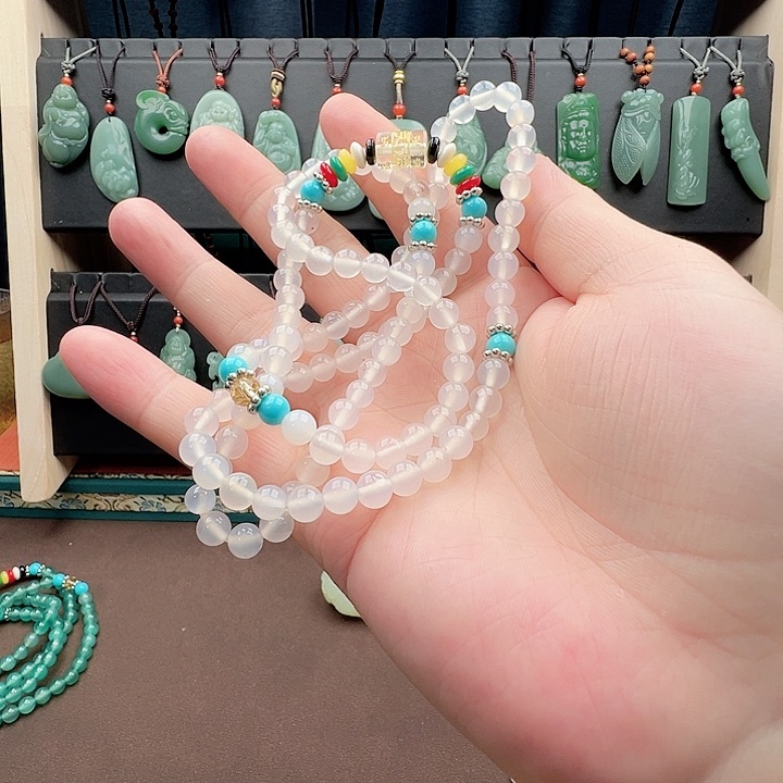 玛瑙/玉髓手链未镶嵌