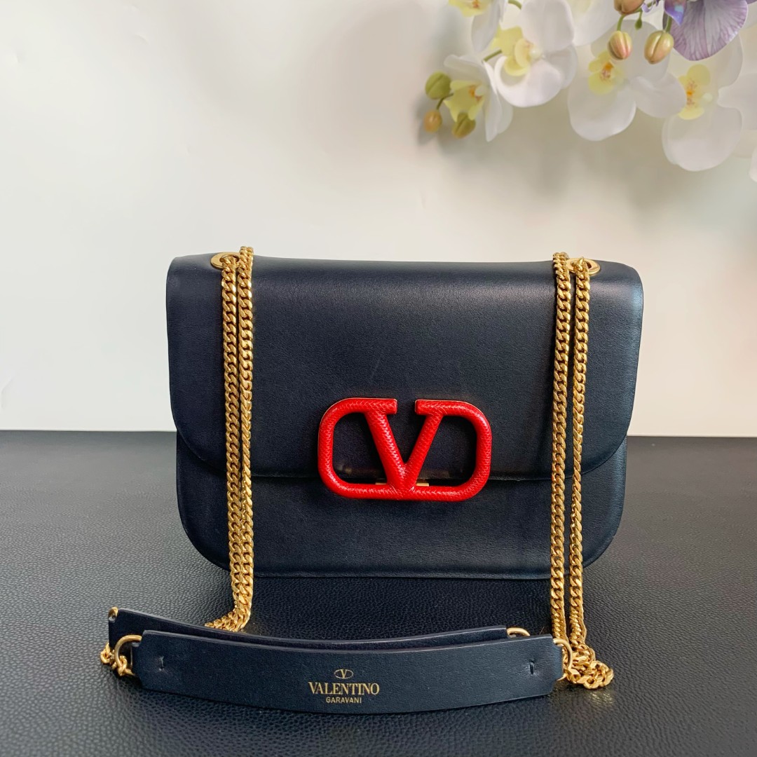 95新 Valentino/华伦天奴 【99新】valentino 贵价新款链条包