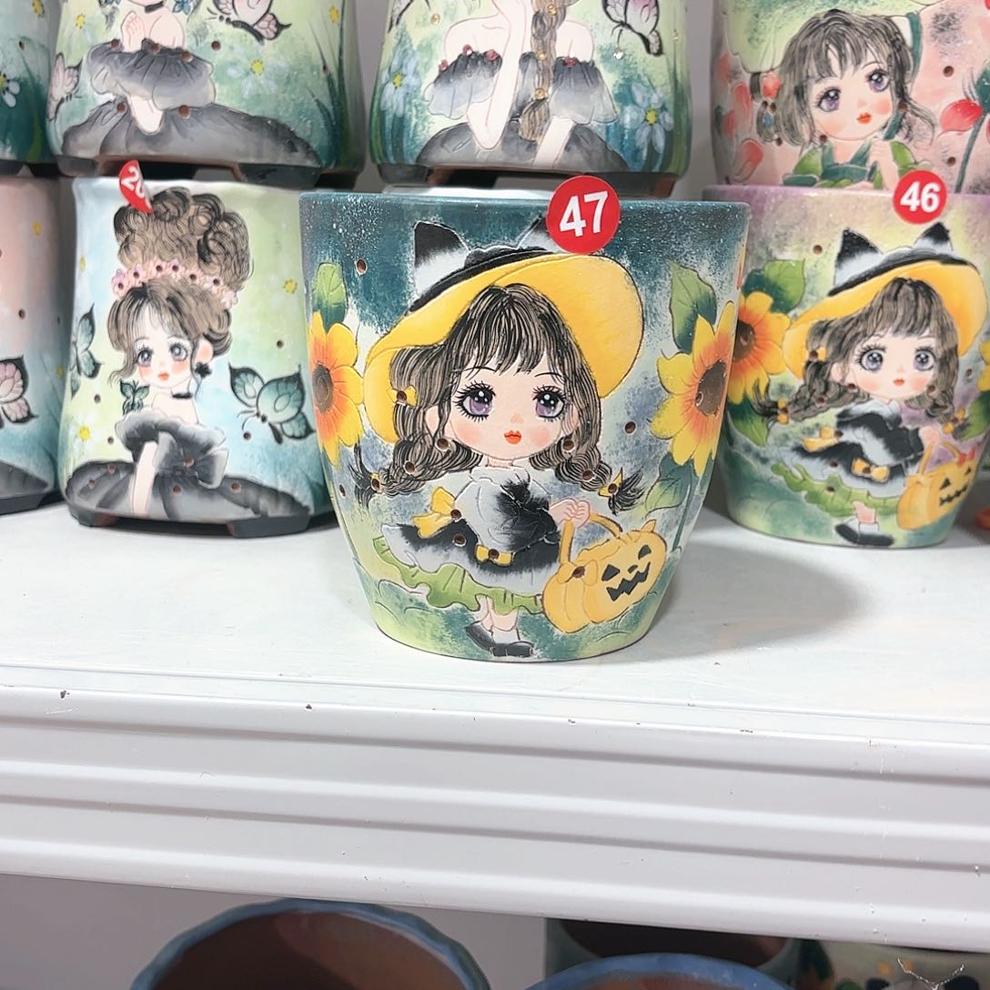 紫砂花盆手工花盆默认微瑕12/13