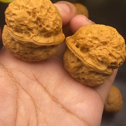 文玩核桃把件41尺霸王蟾