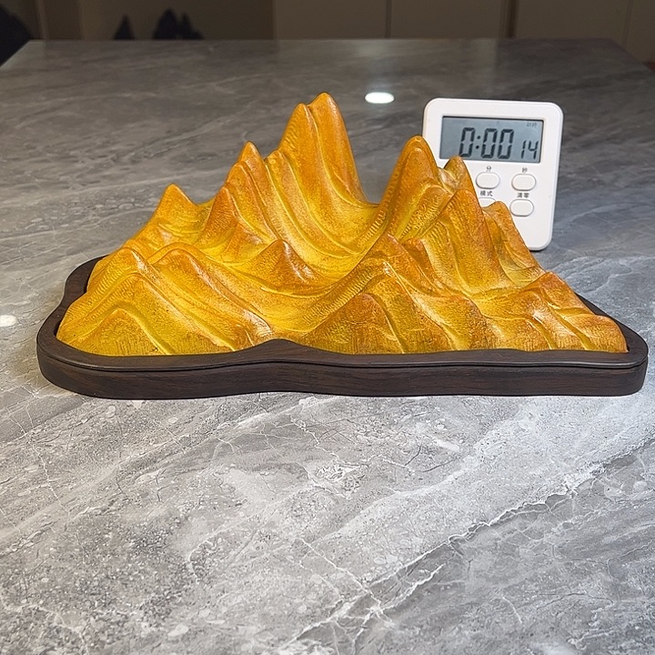 小***周奇石茶宠鱼缸文房摆件