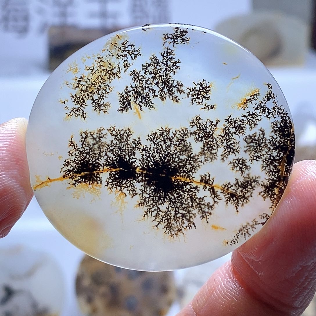 狼***子玛瑙/玉髓合金珠宝奇石